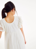 Платье для девочки Next A42-578, Молочный