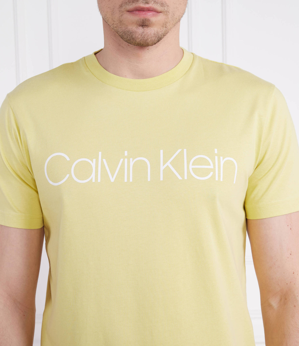футболка front logo Calvin Klein - лимонный(K10K103078)
