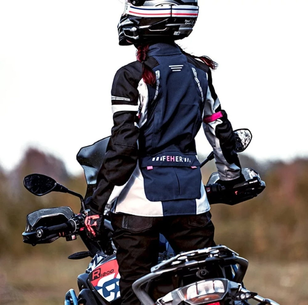 Мотокуртка женская Feher JK-060 Blue top M