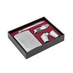 Набор Helios (HS-GT-TZ104) Фляжка 240мл + 2 стопки, воронка, ручка, мультитул