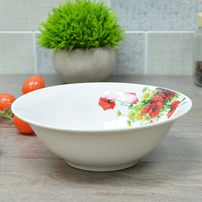 Салатник 550мл 18см Маки