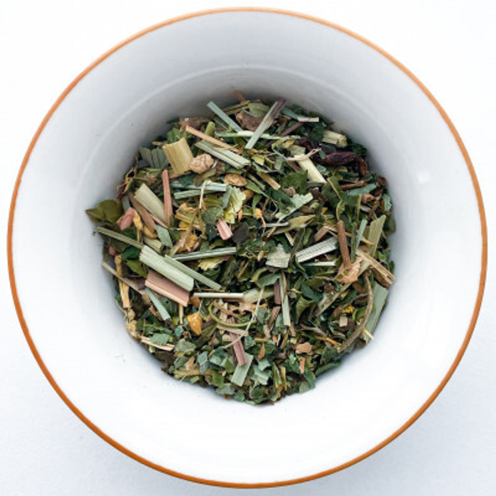 Травяной чай BERRY-TEA  "Тонизирующий" с мятой | 18гр под стакан