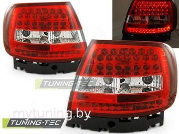Задние фонари Audi A4 B5 red white led