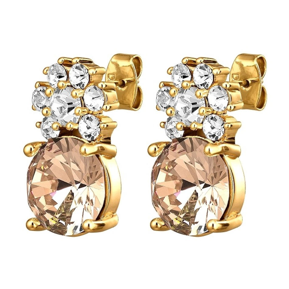 Серьги Dyrberg Kern BECKIA SG GOLDEN / CRYSTAL 460068