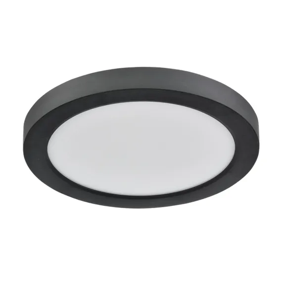 7788/12L MITRA LED SN 000 Светильник пластик/белый/черный LED 12Вт 3000/4000/6500К D170 IP44 CCT/датчик движения NEBULA BLACK