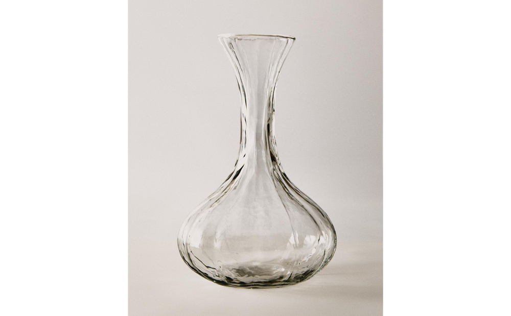 Zara Home кувшин из стекла, цвет прозрачный, 24 см