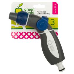 GAEP12-01 GREEN APPLE ЕСО Пистолет-распылитель, пластик, 3 режима
