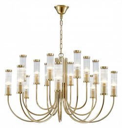 Подвесная люстра Newport 4550 4558+4+4/C gold