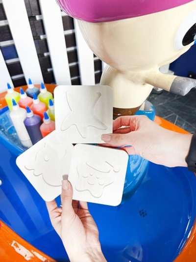 Стол фабрика слаймов "Магия воды"