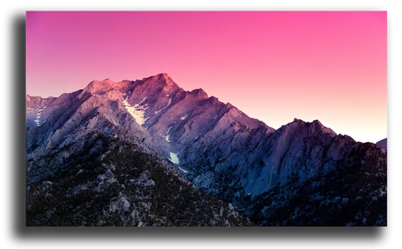 Постер "Утро над горами"