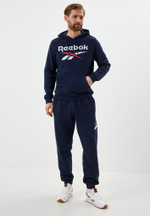 Толстовка мужская REEBOK RI BIG STACKED LOGO HOOD