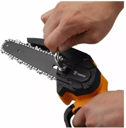 Пила цепная аккумуляторная Deko DKCHS 20-6, 20В, 2x2.0Ач (063-4309)
