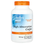 Doctor's Best, легкоусвояемый коэнзим Q10, 100 мг, 360 растительных капсул