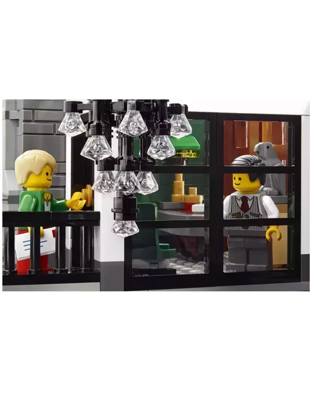 Конструктор Здание Городской банк 2380 деталей