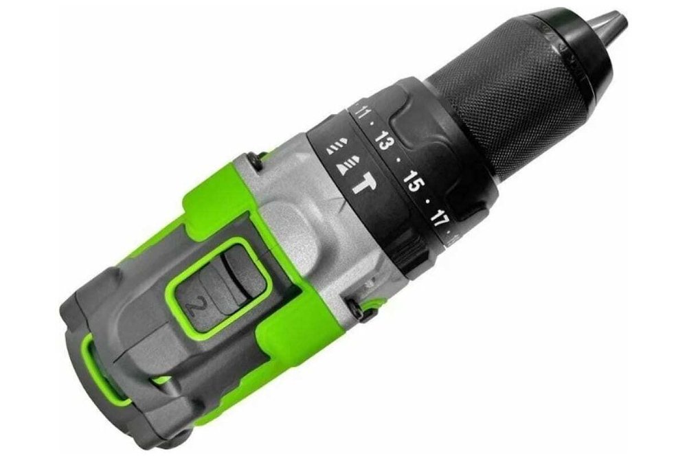 Аккумуляторная дрель-шуруповерт GREENWORKS GD24DD140 без АКБ и ЗУ 3707607