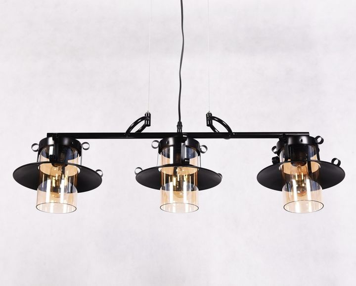 Подвесной светильник Lumina Deco Capri LDP 11328-3 PR BK