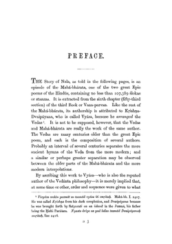 Nalopákhyanam. Story of Nala, an episode of the Mahábhárata. The Sanskrit text, with a copious vocabulary and an improved version of Dean Milman's translation | Monier-Williams Monier