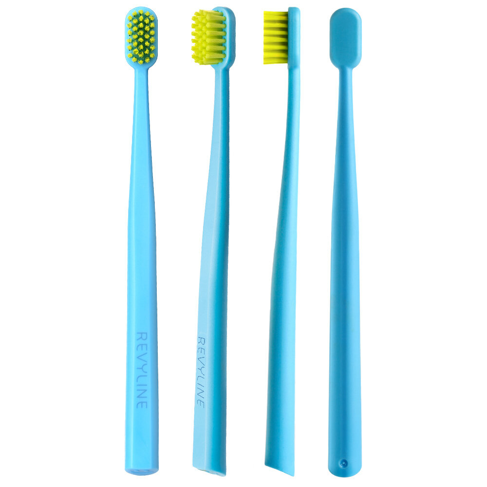 Детская зубная щетка Revyline 4800 голубая