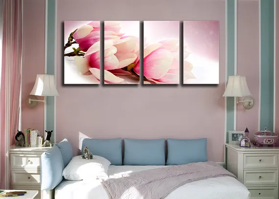 Модульная картина "Бутоны магнолии"