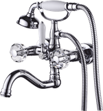 09036 Смеситель двухвентельный  для ванны "GANZER