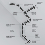 Шинопровод встраиваемый Technical TRX034-421W