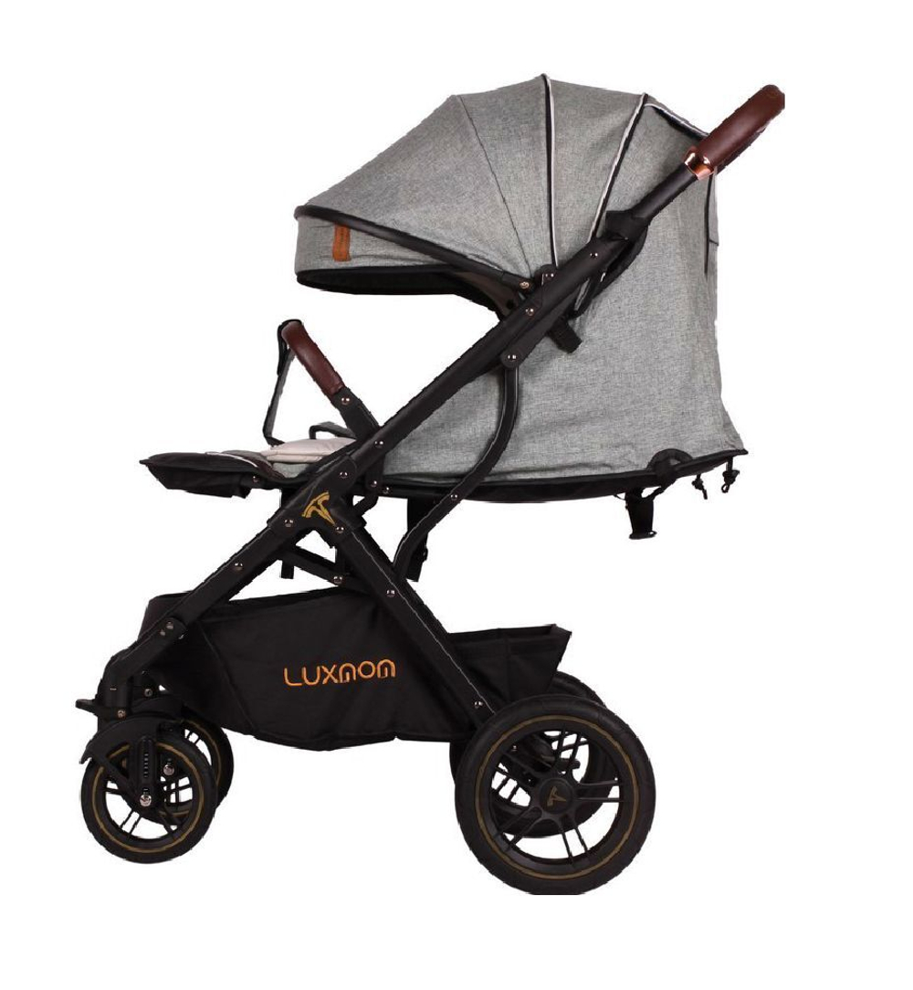 Прогулочная коляска Luxmom 609 серый