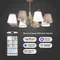 60149/8/ потолочный светильник/ латунь Smart