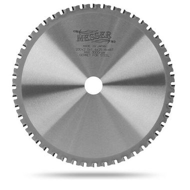 Твердосплавный диск для резки высокоуглеродистой стали Messer. Диаметр 230 мм. (10-40-232)