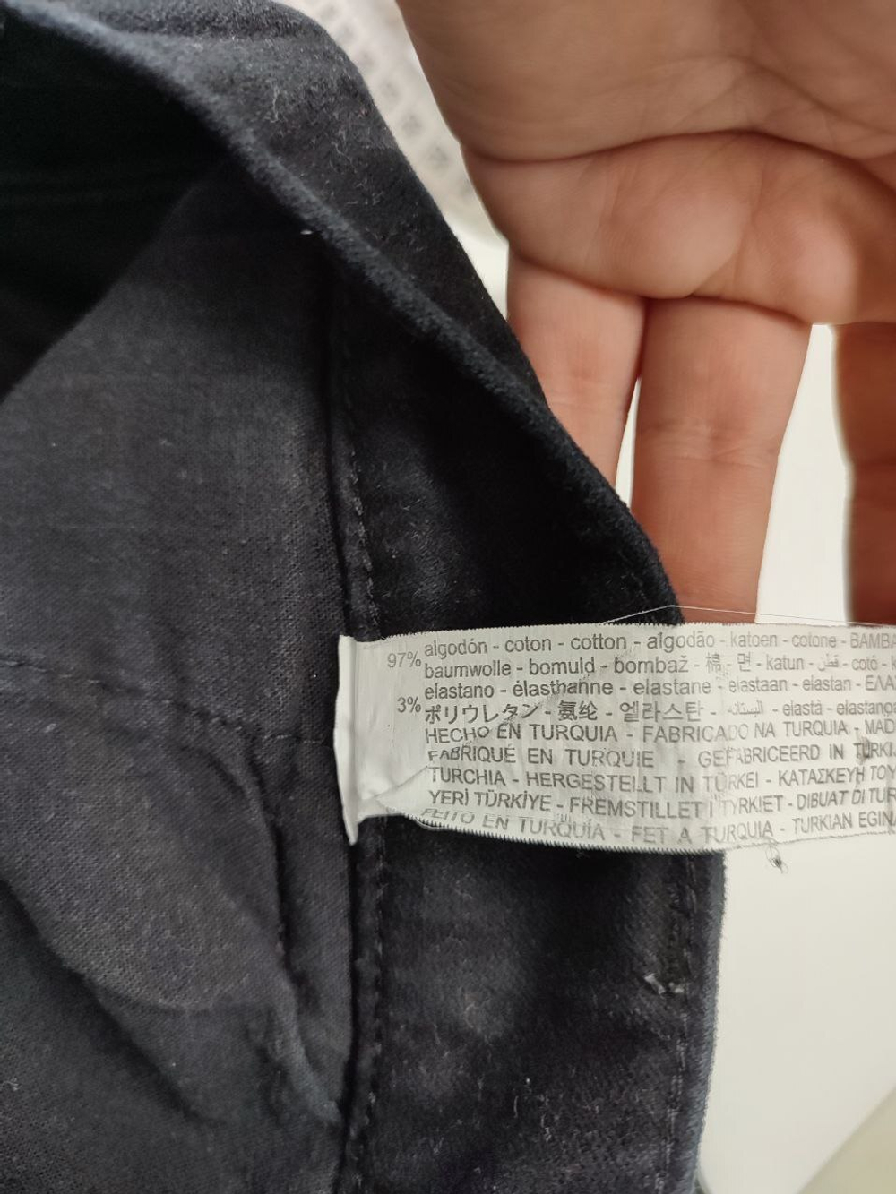 Брюки Zara из хлопка 44 размер