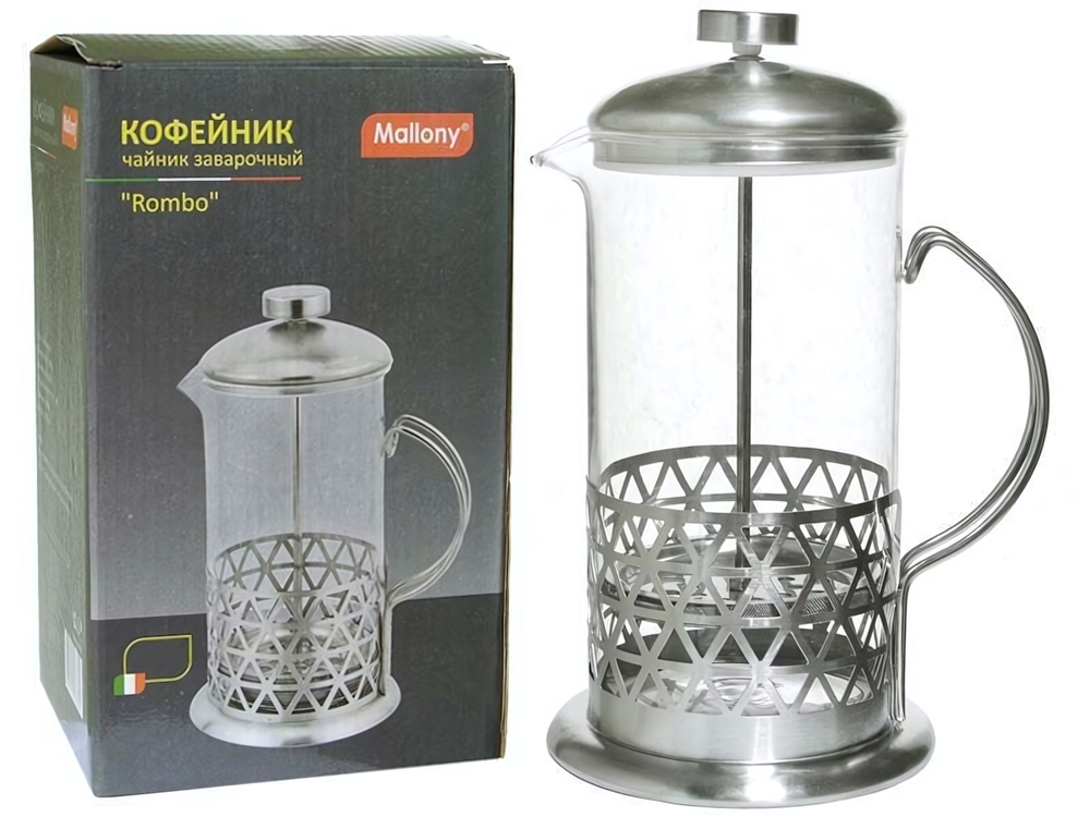 Френч-пресс 0,6л Rombo тм Mallony
