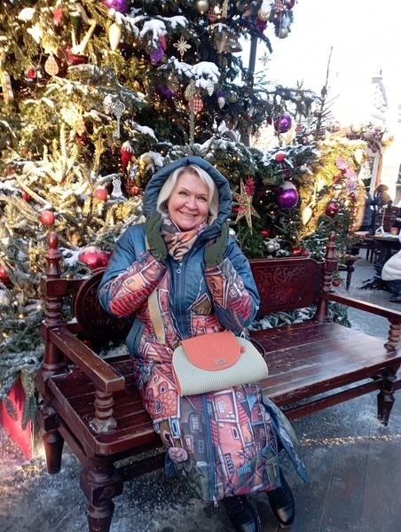 Яркая и талантливая Ольга Фатеева в пальто из новой коллекции ❤️️️️️️️