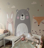 Наклейки ЛЕСНЫЕ ДРУЗЬЯ