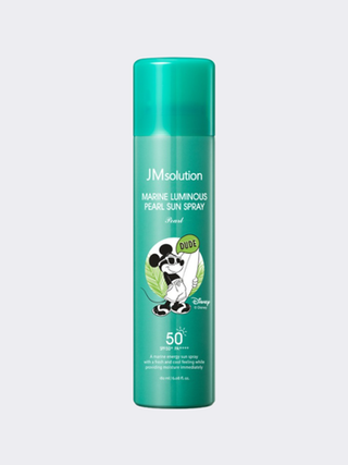 Солнцезащитный спрей с экстрактом жемчуга JMsolution Disney Collection Mickey Marine Luminous Pearl Sun Protection Sun Spray SPF50+ PA+++