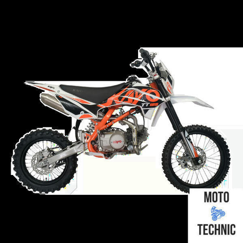 Питбайк KAYO BASIC K125EA 17/14 KRZ (п/автомат, эл. стартер 2024 г.)