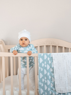 Сет из 2х пелёнок Облака/Hello Mommy