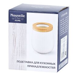 Подставка для кухонных принадлежностей " " 10х10х12,5см (подарочная упаковка)