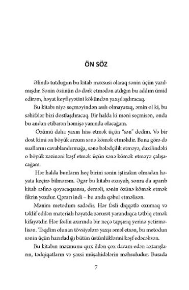 Öz bədənini dinlə