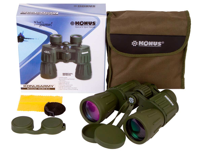 Бинокль Konus ARMY 8x42 WA