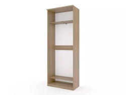 Шкаф купе Модерн 905х450 2-х дверный фотопечать №1 ясень