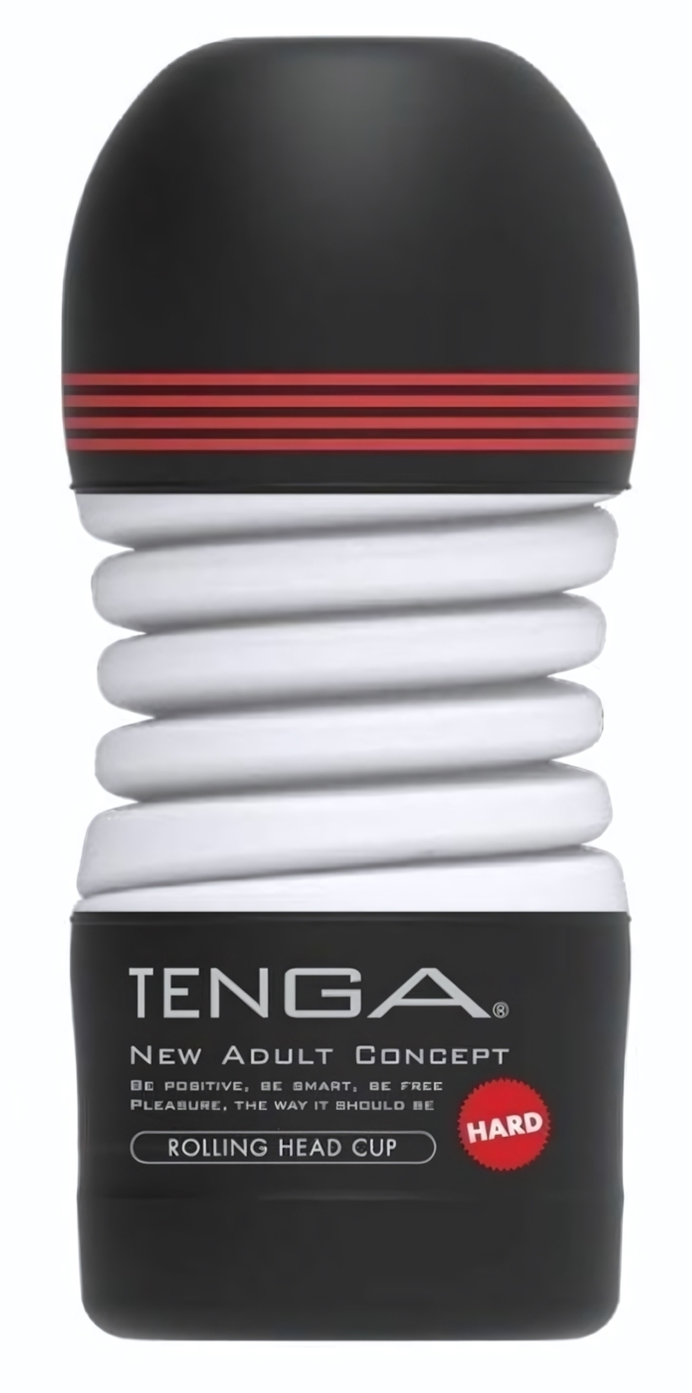 Мастурбатор TENGA Rolling Head Cup Hard (Цвет: черный)