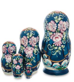 МР-16/11 Матрешка 5м «Мария со снеговиками» мал.