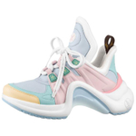LOUIS VUITTON Lv Archlight Sneakers "Blue Pink White" Women"s