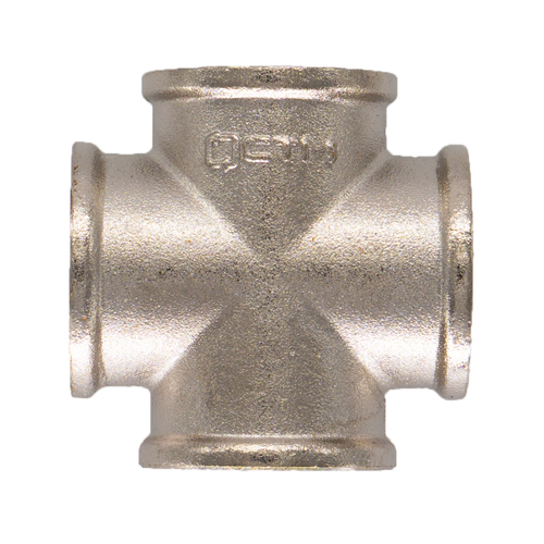 Крестовина СТМ CRKF0034, 3/4", внутренняя резьба, латунь