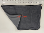 W-01DD / Мягкое полотенце из микрофибры для чистки автомобиля (серый) 60x40 см (за 1 шт.) Оптом