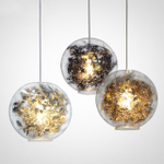 Pendant design lamp Tangle Globe by Artecnica (Silver)
