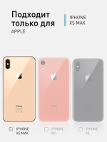 Чехол ROSCO для Apple iPhone XS Max оптом (арт. IPXSM-HARD-TPU-TRANSPARENT)