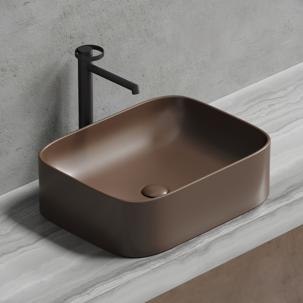 Раковина Ceramica Nova Element 50 см CN6052MDB темно-коричневая