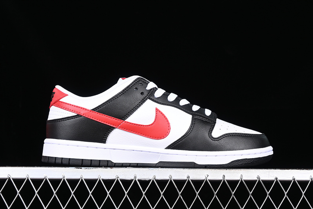 Nike Dunk Low Retro Red Swoosh Panda