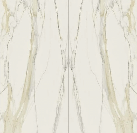 Rex Ceramiche I Classici Calacatta Gold Open Book A+B Matte 320x320