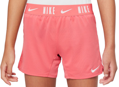 Шорты для девочки теннисные Nike Dri-Fit Trophy 6in Shorts - pink salt/pink salt/white